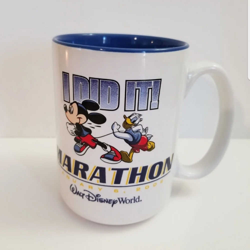 2002 Walt Disney World Marathon Map Coffee Mug